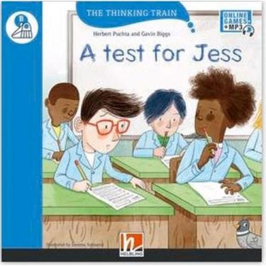 Imagem de A test for jess - the thinking train - level b + e-zone resources - HE