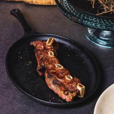 Imagem de Chapa Oval Com Cabo De Ferro Fundido Panela Mineira 25x18cm