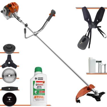 Imagem de Roçadeira 5 Em 1 Tekna Rl520acg2 52cc 2hp + óleo Stihl