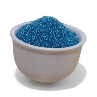 Imagem de Miçanga chinesa Cristal 6mm Pacote com 500 gramas - Generico, azul cla