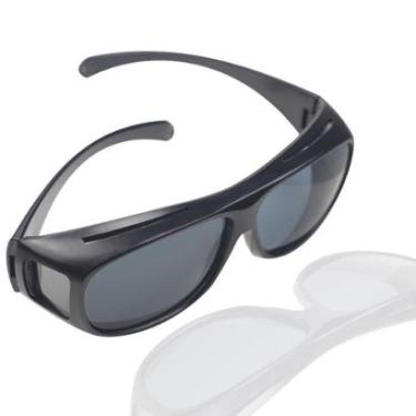 Imagem de Óculos Para Dirigir a Noite Ciclismo Moto Modelo Esportivo Sobrepõe Óculos De Grau-Unissex