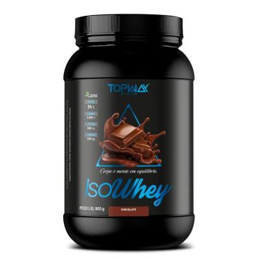 Imagem de Whey Protein Isolado Pote 900G Topway Suplemento Alimentar-Unissex