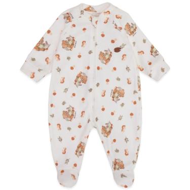 Imagem de Macacão Manga Longa Bebê Menina Ursinha Mini & Co-Feminino