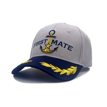 Imagem de Boné de beisebol, chapéu náutico bordado de algodão para adultos - Yiw