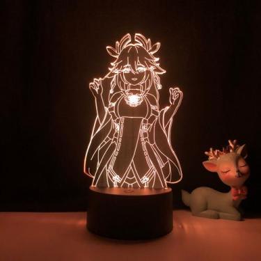 Imagem de Luz noturna LED 3D Plants vs Zombies Yaes Mikos Color Changing - Yiwei