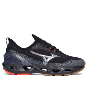 Imagem de Tênis Masculino Mizuno Wave Endeavor 3 Amortecimento Preto, Preto, 40