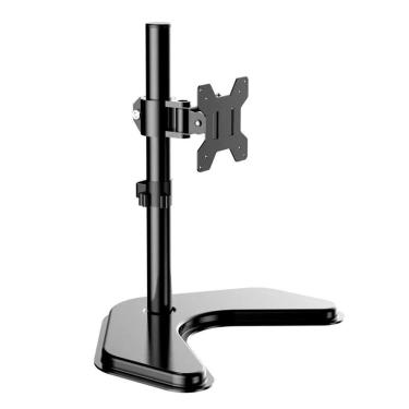 Imagem de Base Suporte Para Monitor Pix, Inclinação, Rotação 360°, Regulagem, Ajuste De Altura, Até 9kg, 10 A 32” - Px-dtme32s1