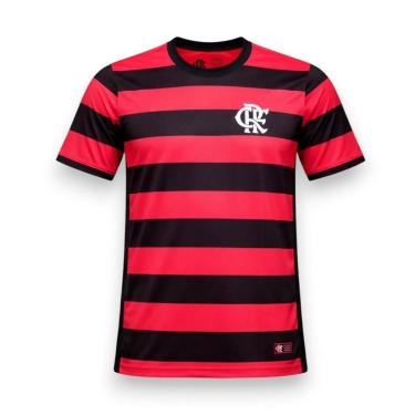 Imagem de Camisa Flamengo Masculina Listrado Rubro Negro Licenciado-Masculino