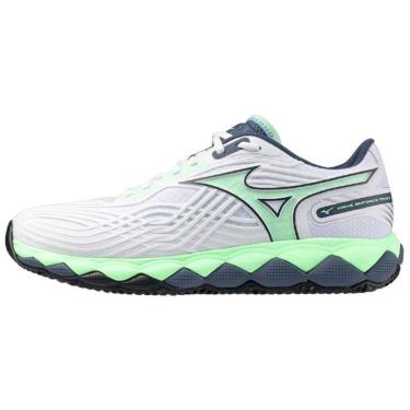 Imagem de Tênis de Tennis Mizuno Wave Enforce Tour 2 Clay Court 42 Branco-Unissex