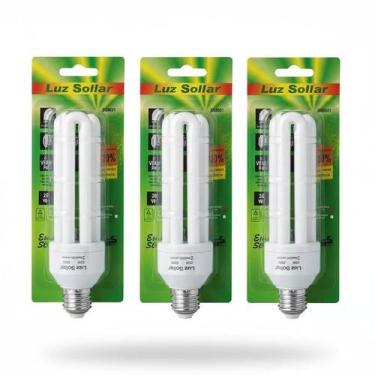 Imagem de Lâmpada Eletronica 25w Fluorescente 2700k 1350lm Amarela - Luz Sollar,