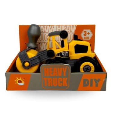 Imagem de Brinquedo Trator Rolo Heavy Truck Desmontável Infantil - Toys