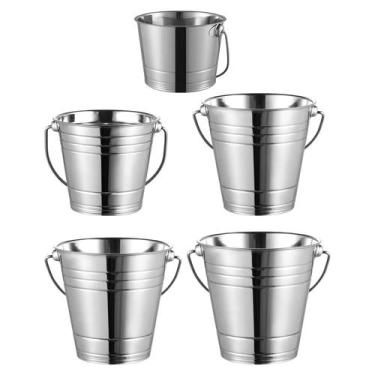 Imagem de Balde De Gelo De Metal Reforçado Para Batatas Fritas, Ideal Para Casa,