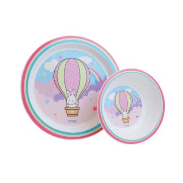 Imagem de Prato Infantil Clingo Balão Livre De Bpa, Resistente E Seguro +6 Meses