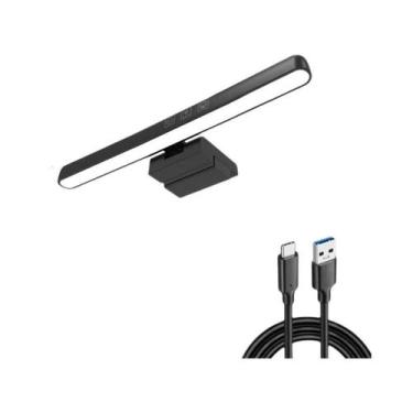 Imagem de Barra De Luz LED RGB Para Monitor 18cm-60cm, Lâmpada Noturna Dimmable 