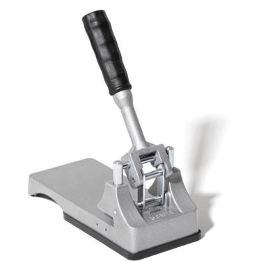 Imagem de Perfurador de Papel em Ferro Fundido para 100 Folhas Cinza Claro - Cav