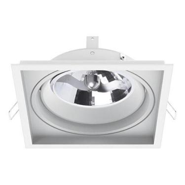 Imagem de Spot Embutir Recuado Orientável Mr111 Interlightil4730 Branco - Interl