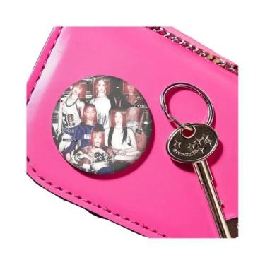 Imagem de Broches De Metal Com Ícone De Banda Musical K-KATSEYE, Acessórios Para