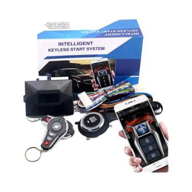 Imagem de Alarme Automotivo Universal Antifurto Com Trava Central E Botão De Par