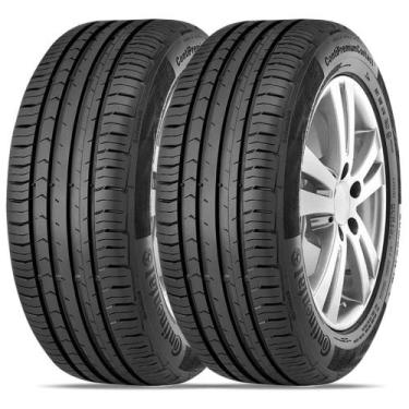 Imagem de Kit 2 Pneu Continental Aro 17 235/55r17 99v Premium Contact 5 Ao Origi