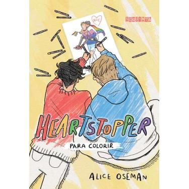 Imagem de Livro - Heartstopper para colorir