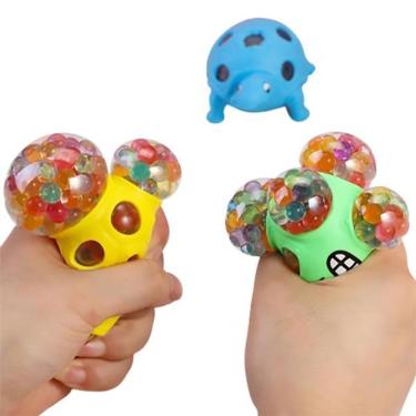 Imagem de Brinquedo Antiestresse Stress Ball Orbeez Squishy Dino Apertar No 16 para Aliviar Estre...