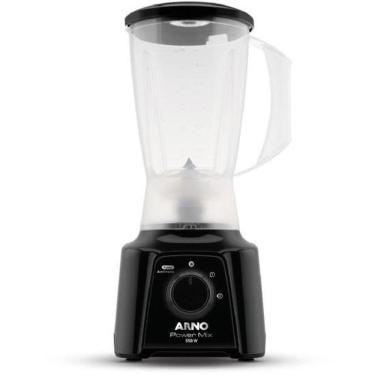Imagem de Liquidificador Power Mix 550W 2 Litros com 4 Lâminas em Aço Inox Preto 110V