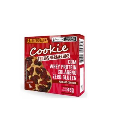 Imagem de Amendo Cookie - 1 Unidade 45g Frutas Vermelhas - Amendomel
