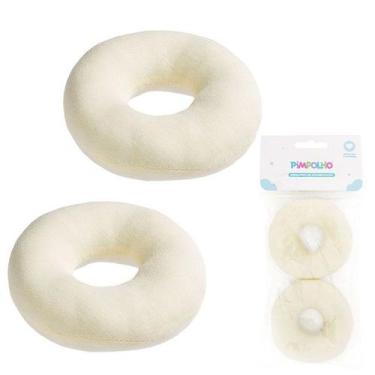Imagem de Absorventes Rosquinhas Protetoras de Seios 01 Par Pimpolho, Bege