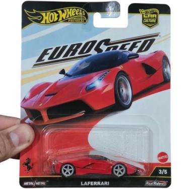 Imagem de LaFerrari Hot Wheels Premium Euro Speed 2025 JBK55