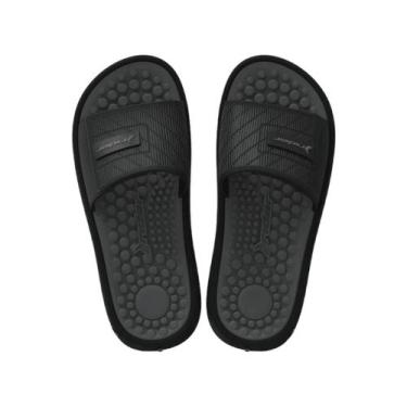 Imagem de Chinelo Masculino Rider Infinity Fuse Com Regulagem E Massageador, Pre