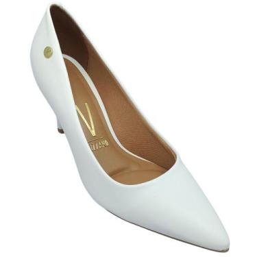 Imagem de Sapato Vizzano Feminino Casual Conforto e Sofisticação 7cm Salto, Bran