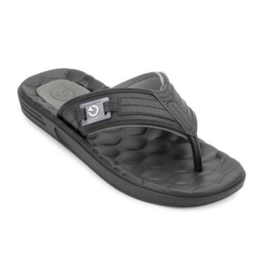 Imagem de Chinelo Cartago PC Egeu III 12287, 41, Preto, Cinza