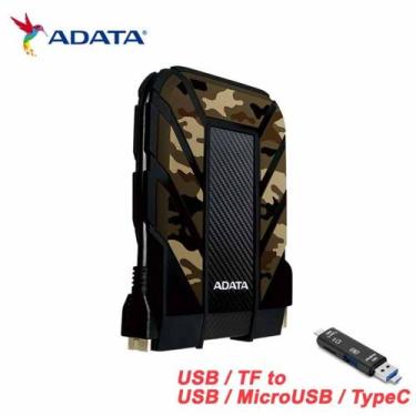 Imagem de HD externo ADATA 2TB + case + acessorios - TOP