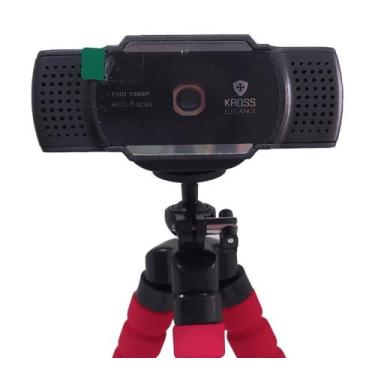 Imagem de Webcam Kross Elegance Foco Automático 1080p