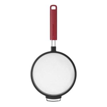 Imagem de Peneira em Aco Coar Polvilhar Cozinha Vermelha KitchenAid