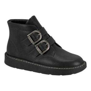 Imagem de Bota modare cano curto feminino 7088.201, Preto, 36