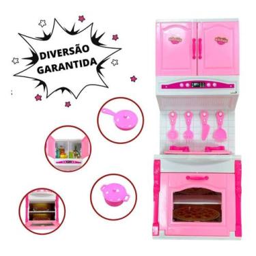 Imagem de Kit cozinha infantil com fogão bw163 - Importway