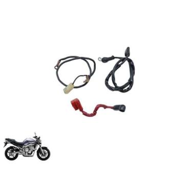 Imagem de KIT CABO BATERIA FAZER 600 2005-2009 Único - YAMAHA