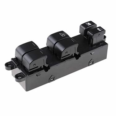 Imagem de Interruptor da janela elétrica frontal esquerdo Interruptor de elevador de vidro, adequado para Versa S SL Tiida C11X SC11X 25401-ED500 25401ED500