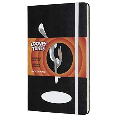 Imagem de Caderno Moleskine, Edição Limitada Looney Tunes, Pernalonga, Pautado, Grande (13 x 21 cm)