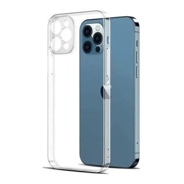 Imagem de Capa Capinha Iphone 13/13 Pro / 13 Pro Max Clear Case Acrílica Anti Queda Protetor de Camera (PREMIUM LUXO) (Iphone 12 Pro Max)