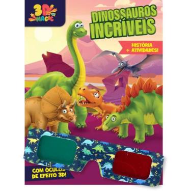 Livro - Dinossauros - Livro para pintar em Promoção na Americanas