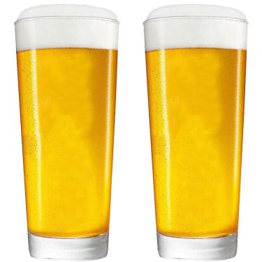 Imagem de Conjunto Com 2 Copos Frankonia de Vidro Para Cerveja e Chopp 640ml - Durobor