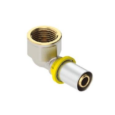 Imagem de Cotovelo Fêmea para Gás 3/4"X26 Prensar Emmeti