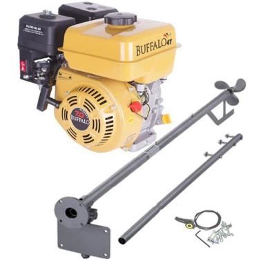 Imagem de Motor Barco Buffalo 7hp 4tpopa E Rabeta Completa 1.70 Std