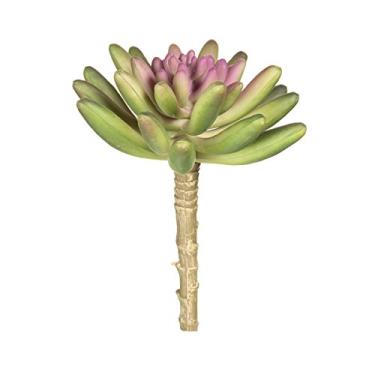 Imagem de Darice Suculentas Artificiais Rosa Central, Variegated Pod Spike Rosette