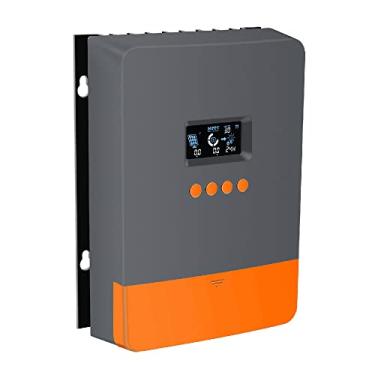 Imagem de Tingpai 60A 4 Estágios MPPT Recarregador Solar Controlador 12/24/36/48V Visor LCD de Detecção Automática com Regulador de Luz Neg