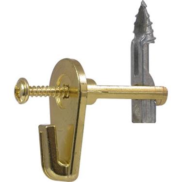 Imagem de Hillman Kit 122410 megahook cabides especiais para fotos, pacote com 1, ouro