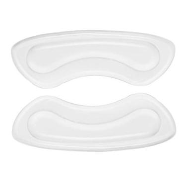 Imagem de ZEYUAN 1 pares Inserções de Almofada de Salto Tipo Barra Punhos de Calcanhar Sapatos de Silicone para Mulheres Sapatos Soltos e de Salto Alto Muito Grande Antiderrapante Punhos de Sapato de Salto