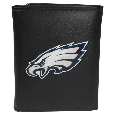Imagem de Siskiyou Sports Carteira NFL Philadelphia Eagles com logotipo grande, preta